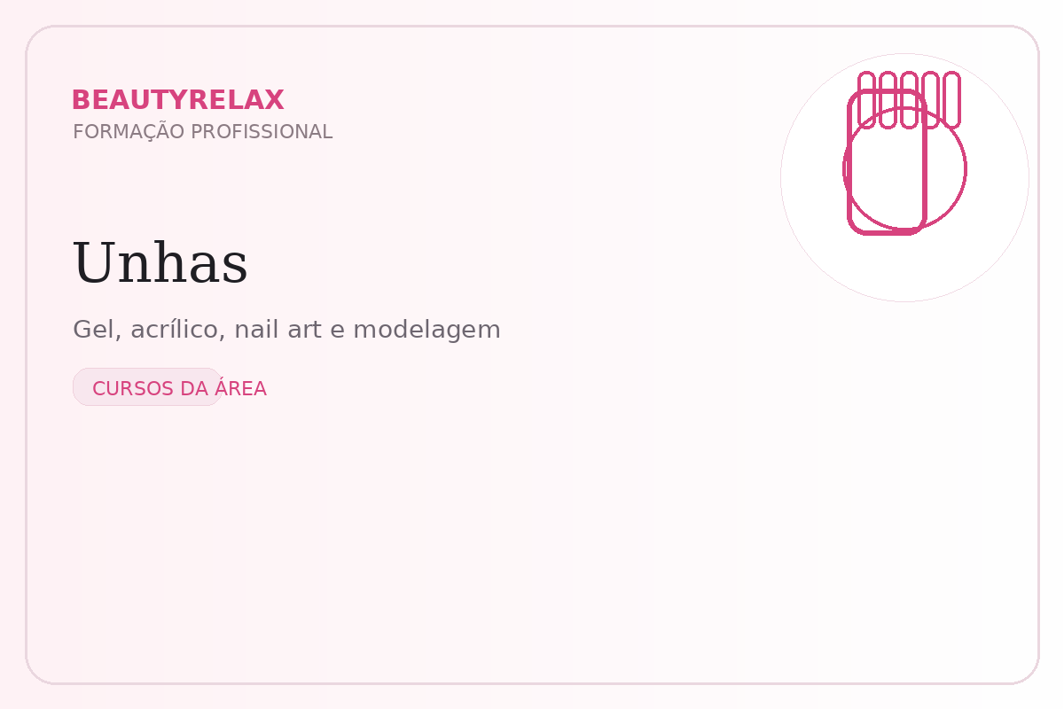 Unhas Gel — Básico